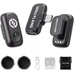 Microfon Hollyland LARK A1 Mini DUO USB-C (Black)