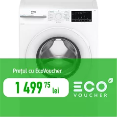 Mașină de spălat frontală Beko BM3WFU47415WW