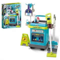 Complex de joacă pentru copii Essa 008-206 Cărucior pentru curățenie pentru copii