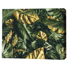 Tablou pe numere BrushMe RBS53704FC 30x40сm (fără cutie) Frunze de palmier