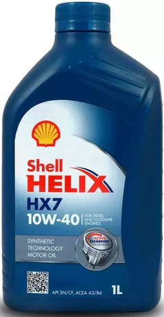 Масло Shell 10W40 HX7 Diesel 1л