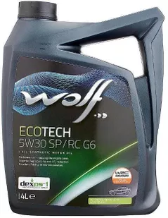 Масло Wolf 5W20 OFFTECH IL D1 4L