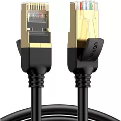 Кабель для IT Ugreen 11271 Cat7 F/FTP Ethernet Cable, 10Gbps, 5m, Black
