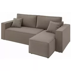 Canapea Sofyno SKY canapea de colț extensibilă L (Viva 3 Capucino)