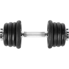 Ganteră HMS 535011 Cast Iron Dumbbell 15kg, SG04