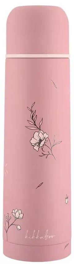 Термос для напитков Kikka Boo 31302030095 Flora Blush, 500ml (otel inoxidabil)