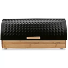 Хлебница Konighoffer Geometric Bamboo Black