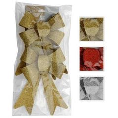 Decor de Crăciun și Anul Nou Promstore 23503 Набор бантов декоративных 2шт, 18сm