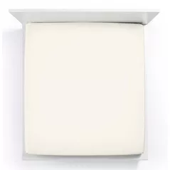Lenjerie de pat Formesse 023-06-1000 Fitted Sheet Bella Gracia La Piccola 100x190-200 White