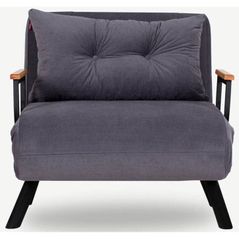Диван Trendy Sando Single extensibila cu 1 loc 78x78x60cm Gri