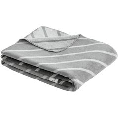 Textile de casă Bugatti fashion 2630/800 Jacquard Decke Grey