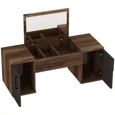 Туалетный столик Hanah Home Mercan Light Walnut Anthracite