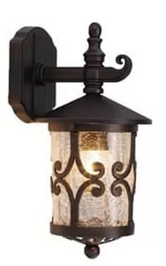 Aplică exterior Vivalux VIV004232 JARDIN, pe perete, E27, direcționat în jos, cafea