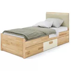 Кровать детская Klen Rainbow (90x200, Ivory) fag