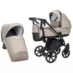 Детская коляска Angelina Carucior 2in1 Enigma Eco Leather Beige Ecco-14