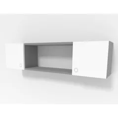 Полка декоративная Smartex (13402) RD6 Alb+Grafit