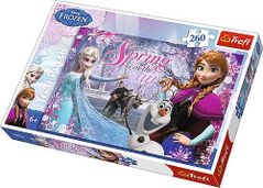Puzzle Trefl 13195 Puzzle 260 Love in the Frozen Land (Frozen)