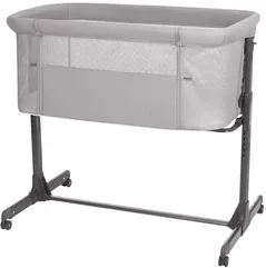Leagăn Kikka Boo 31003020103 Patut co-sleeper Noah Light Grey 2025
