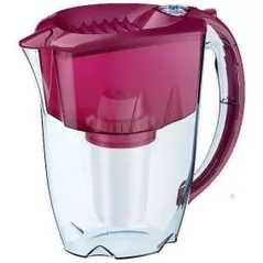 Cană filtrantă pentru apă Aquaphor 500780 Prestige (+1 A5) (cireș)