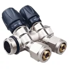 Комплект распределителей Te-sa Distribuitor A-P/negru 3 cai 1x16 (88624)