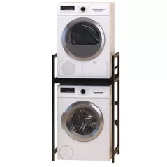 Accesoriu pentru baie Hanah Home C7 Black (стеллаж для стиральной машины)