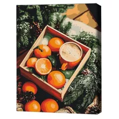 Картина по номерам BrushMe RBS1022FC 30x40cm (fără cutie) Aroma sărbătorilor