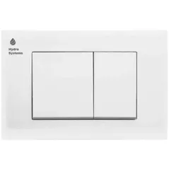 Buton rezervor WC Hydro S 001A, Albă