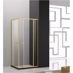 Душевая кабина miscellaneous GRSF 80x100x200 BRUSHED GOLD 8mm