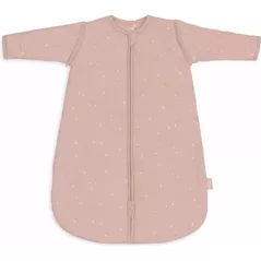 Haine pentru copii Jollein 016-410-67101 Sac de dormit rotund cu maneci detasabile Twinkling Wild Rose, 60 cm
