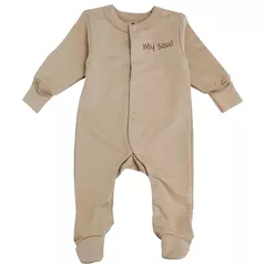 Haine pentru copii Minikin 242580168 My Love Комбинезон капучино 3-6 мес (68 см)