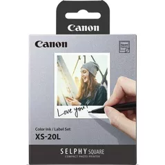 Фото-бумага Canon XS-20L EU26 Color Ink/Label Set (compatible to SELPHY QX10)