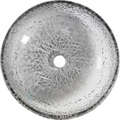 Раковина SanDonna ST-GL60A din sticla pe blat bol Gri