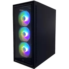 Carcasă PC HPC C-09 ATX Case, with PSU, Black