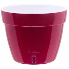 Цветочный горшок Santino Asti (12.0L, Rosu/Alb)