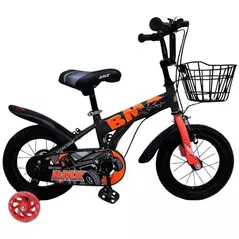 Bicicletă Richi (482134) Bicicleta 16" oranj pentru copii (JIPU-16 oranj)