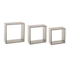 Полка декоративная 5five 50329 Fixy Куб 3ед: 30x30x11.7 27x27x11.7 24x24x11.7