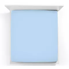 Lenjerie de pat Formesse 035-19-0522 Fitted Sheet Bella Gracia standard 180x190-200x220 Light blue