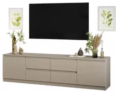 Comodă TV MebelStar NEO 4S2D 200x43x53 Cashmere (MBS-1012)