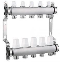 Комплект распределителей Hydro S Colector complet din Inox, 10 căi, 1"x3/4" (0711666)