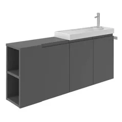 Шкаф под умывальник Orka FERLA 80 Antracite
