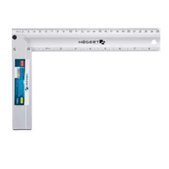 Riglă Hoegert HT4M203 Cornier pentru tamplarie din aluminiu 350x190mm