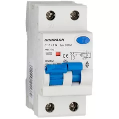Автомат дифференциальный Schrack Technik AK667625 (АВДТ) 1P+N, Amparo 6kA, C ​​25A, 30mA, тип A