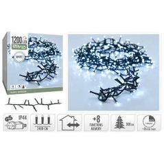 Ghirlandă Promstore 54394 Luminițe Ramură 1200 LED, alb rece, 24m