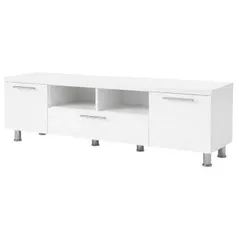 Тумба напольная для TV Mashtab S12546 Martello Alb Dublă (1800x430x470)