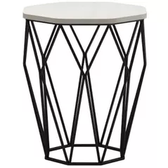 Măsuţă cafea Trendy Sofia, Crema 46x57x46cm