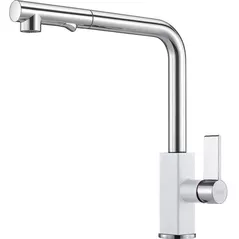 Смеситель кухонный Franke 115.0392.368 Maris Plus Dus, bianco