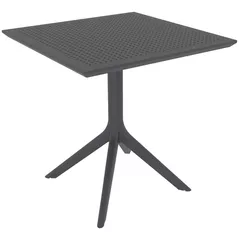 Mobilier pentru grădină Rainbow Masa Rita (fixed)+Silva H antracit