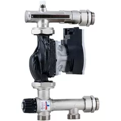Grup de pompare Barberi Nod amestec 1*1/2 incalzire pardosea cu pompa Grundfos 20-55°C