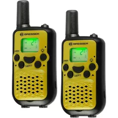 Stație radio Bresser Junior Walkie Talkie rechargeable green