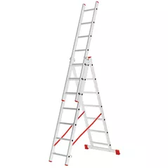 Scară Bau Welt Multifuncţională secţionată din aluminiu 3*7 (7m)